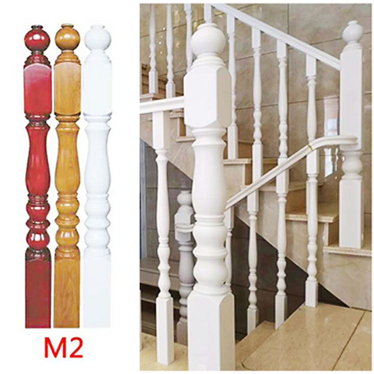 泰國橡膠木實木樓梯護欄立柱扶手