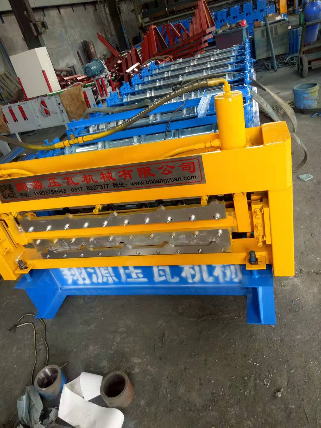 彩鋼瓦設備雙層壓瓦機廠家直銷 滄州加高雙層840/800壓瓦機