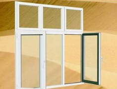 青島鋁合金塑鋼窗 塑料門窗-廠家供應(yīng)商 有鉸鏈通風(fēng)安全支持訂做批發(fā)