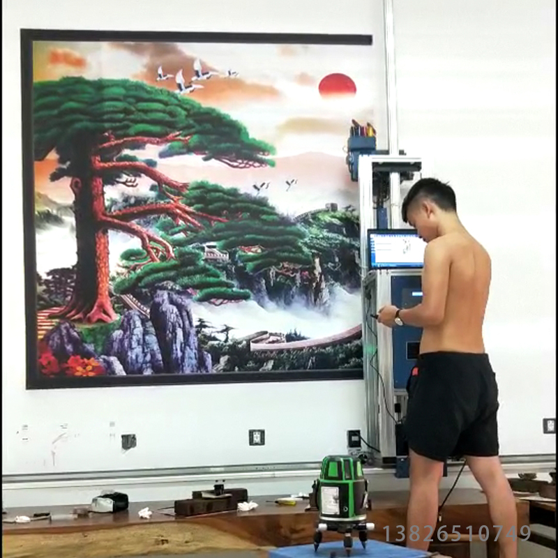 智能墻體繪畫機3D打印機戶外廣告噴繪機