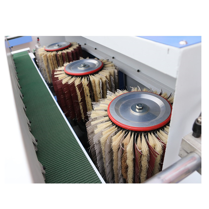 櫥柜門側(cè)邊拋砂機(jī) 全自動(dòng)側(cè)邊拋光機(jī) 兩輥軸門邊拋光機(jī) 門邊砂拋一體機(jī)