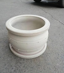 白硅膠橡膠軟接頭生產(chǎn)廠家河南潤(rùn)華規(guī)格多