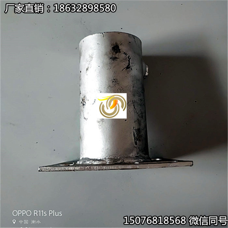 廠家直銷 淘氣堡鐵通 48管底座 建筑樓梯扶手彎頭 連接件 歡迎定購