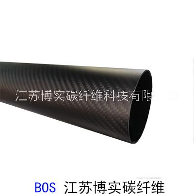 定制碳纖維管3K斜紋平紋管材 江蘇博實(shí)碳纖維廠家直銷