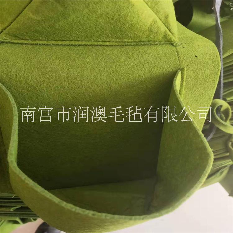 毛氈植物袋垂直壁掛式種植袋植物袋毛氈壁掛種植美植袋育苗袋