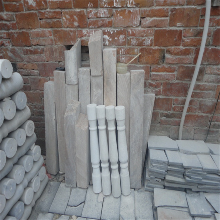 天然白色樓梯扶手 石欄板橋廠家