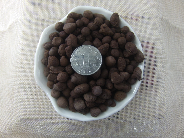 陶碳球 負(fù)離子 無(wú)土植栽 多肉陶粒球 盆栽盆景水培花卉 裝飾覆蓋陶粒