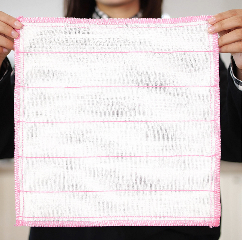 包郵廚房5層8層不沾油洗碗布家務(wù)清潔巾油利除抹布吸水加厚批發(fā)