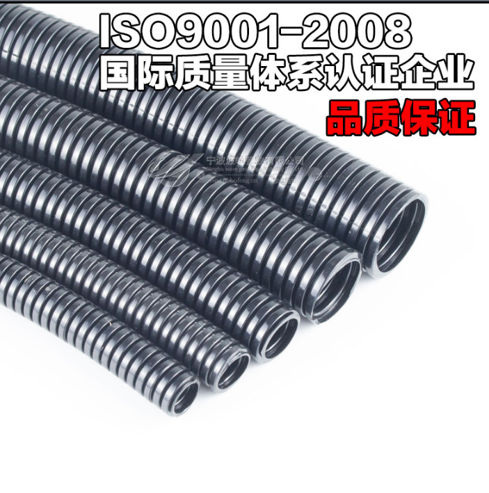 波峰PA尼龍阻燃波紋管塑料穿線軟管耐高溫汽車線束電線電纜保護套
