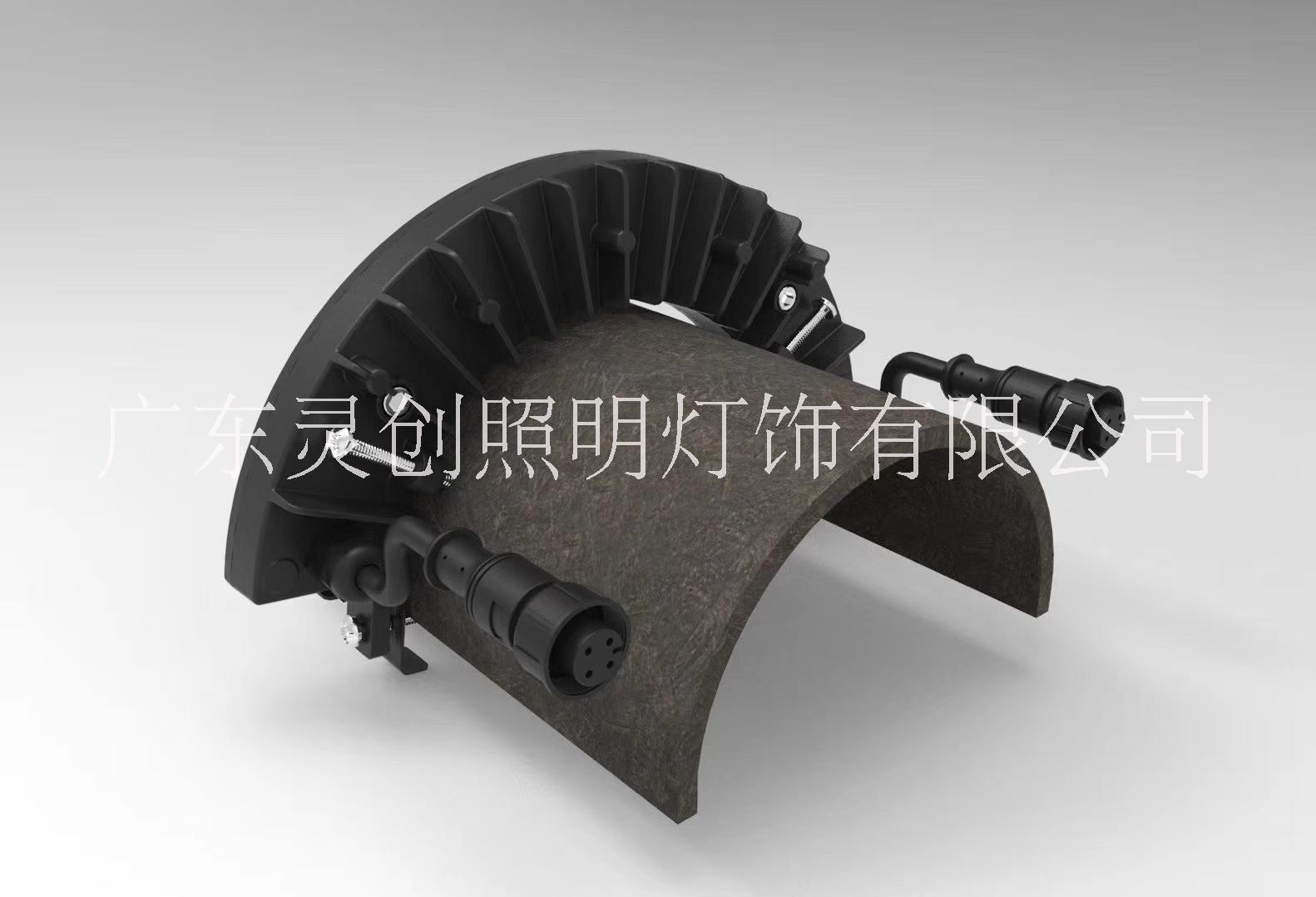 靈創(chuàng)照明古建筑文旅項(xiàng)目LED金黃光瓦楞燈高端款式