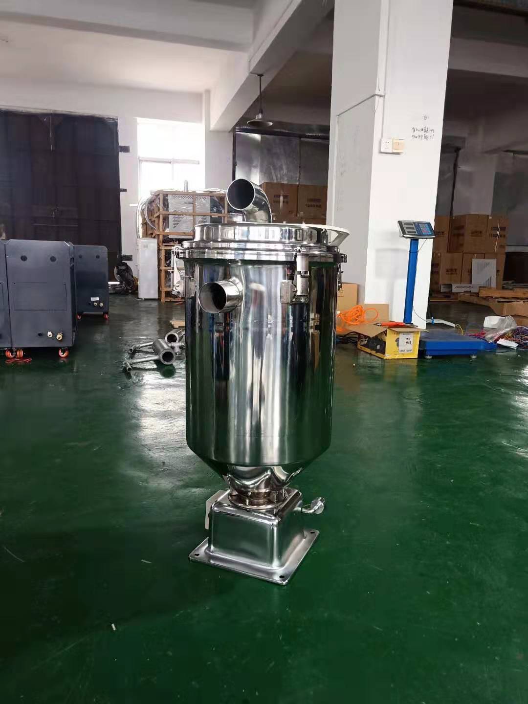 吸料機7.5L不銹鋼料斗3-30L上料機真空料斗儲料都 注塑輔機配件