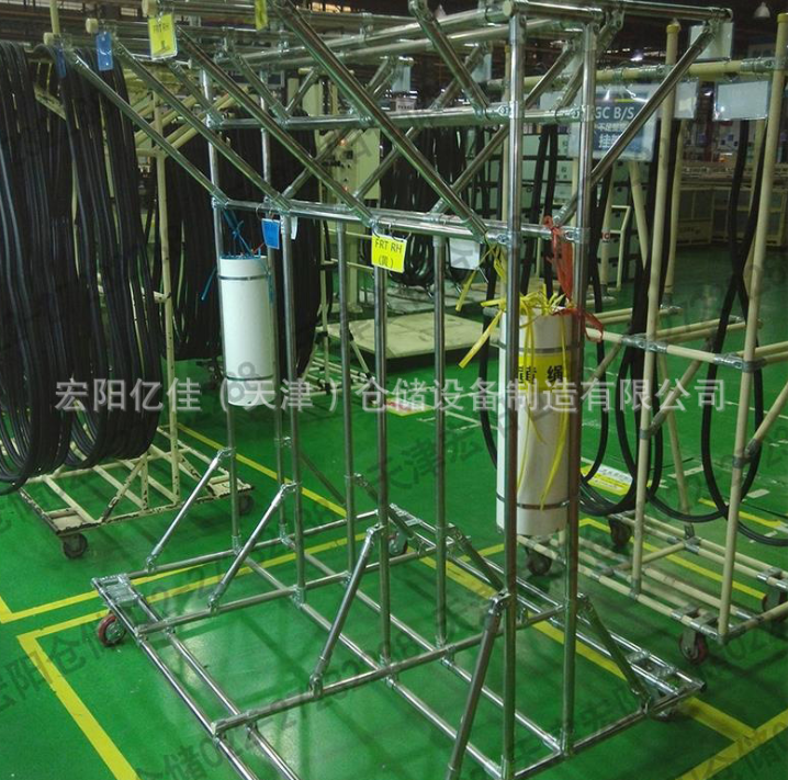 天津廠家鋼管架子定制異型周轉(zhuǎn)料架貨架倉庫車間周轉(zhuǎn)鋼管架貨架