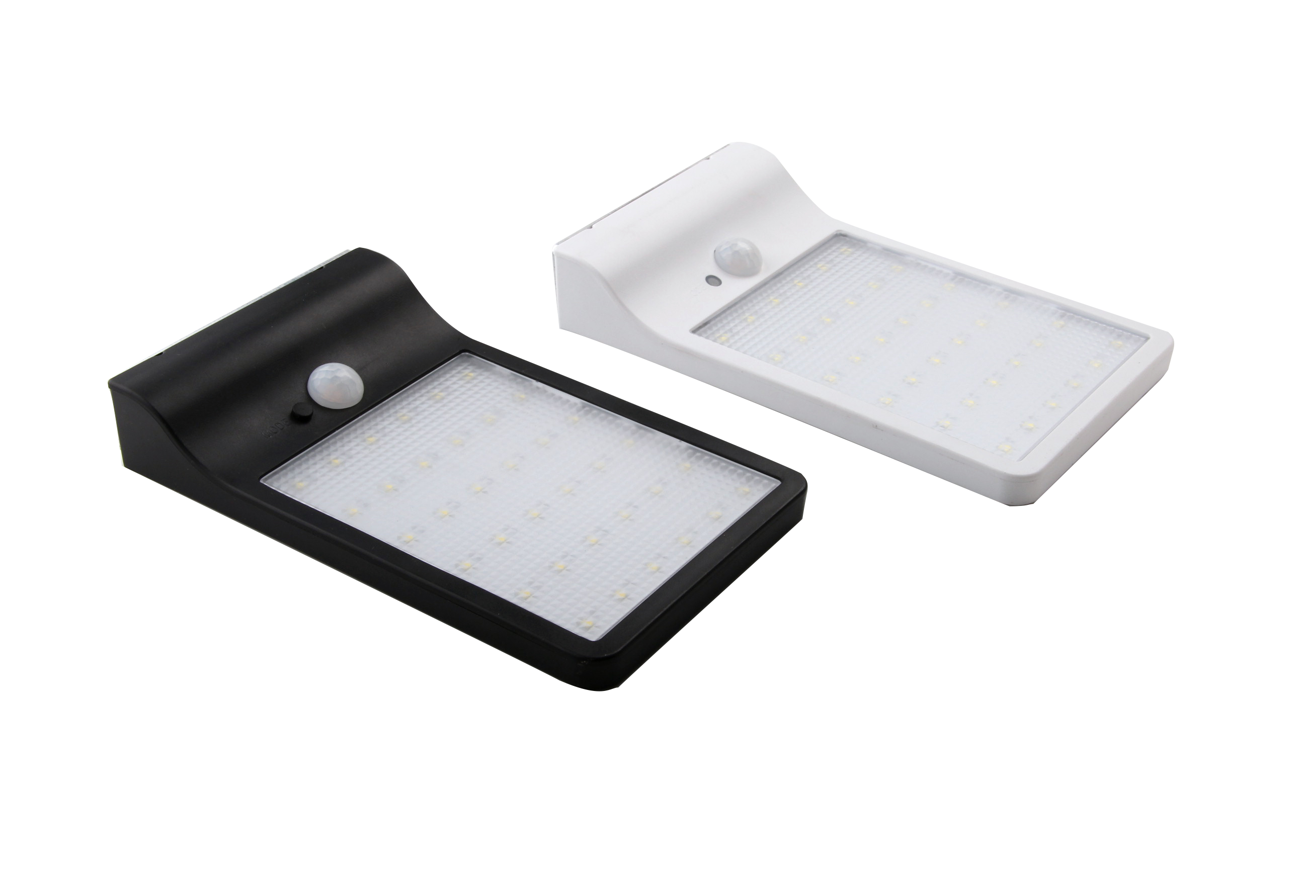 亞馬遜爆款太陽能壁燈戶外防水花園庭院燈超薄黑色帶桿人體感應(yīng)燈 太陽能人體感應(yīng)燈