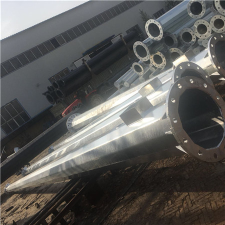 廠家圖紙定制10KV輸電鋼桿 熱鍍鋅防腐電力鋼桿 電力鋼桿