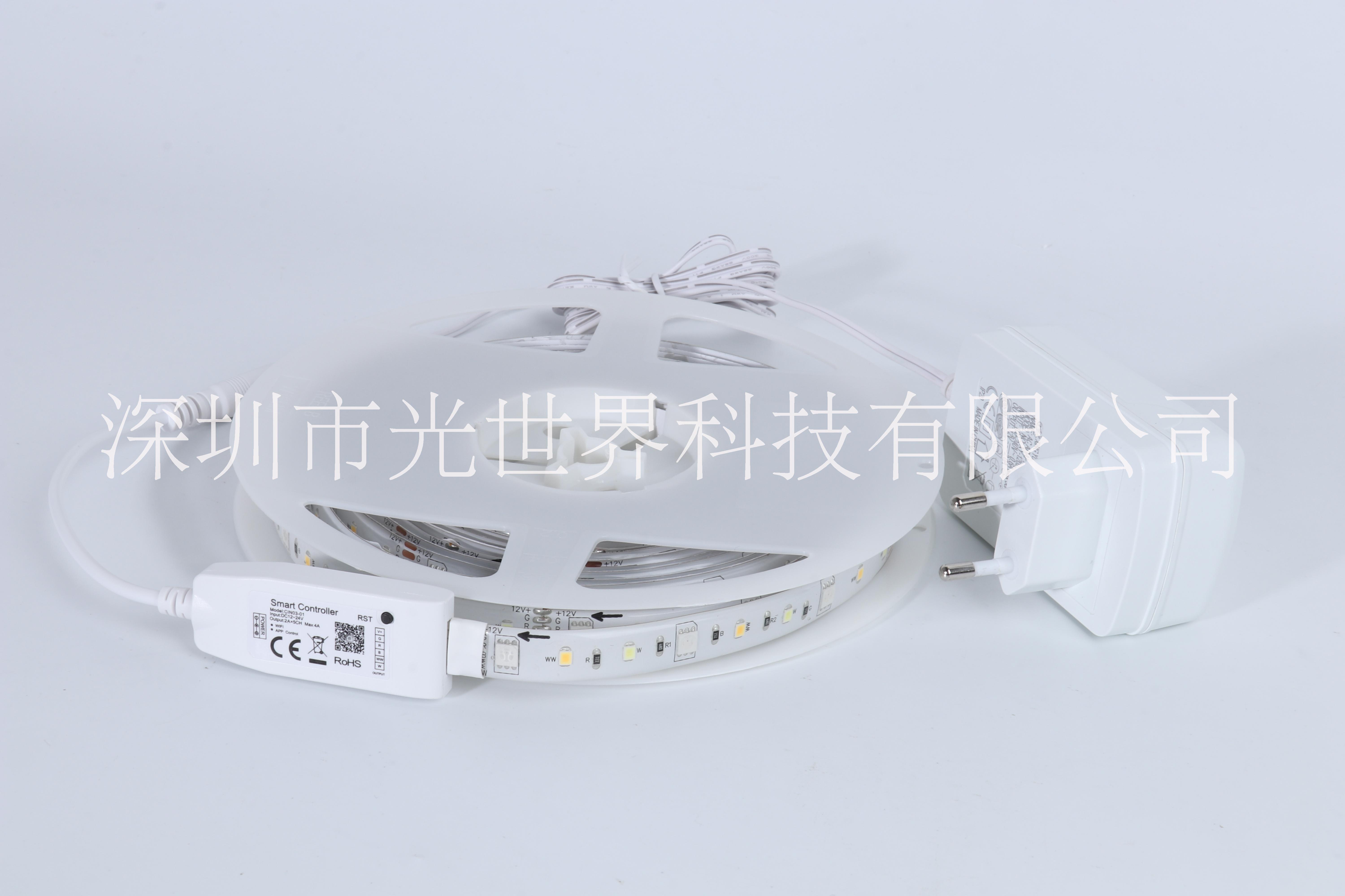 防水etl認(rèn)證wifi燈帶 過ce RF fcc認(rèn)證 燈帶 套裝wifi燈帶 涂鴉wifi燈條 alexa燈帶 防水et