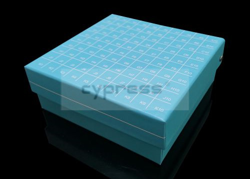 柏丞Cypress 紙冷凍盒紙凍存管盒100格紙凍盒81格紙凍盒36格紙凍盒