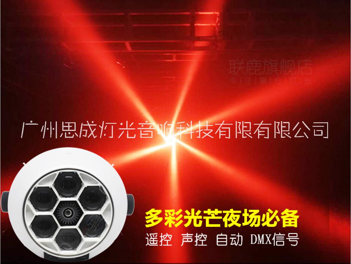 LED六顆吸*眼激光燈