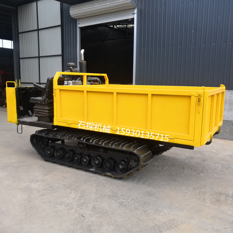 廠家直銷小型履帶運(yùn)輸車 工程農(nóng)用爬坡自卸車 多地形山田間搬運(yùn)車