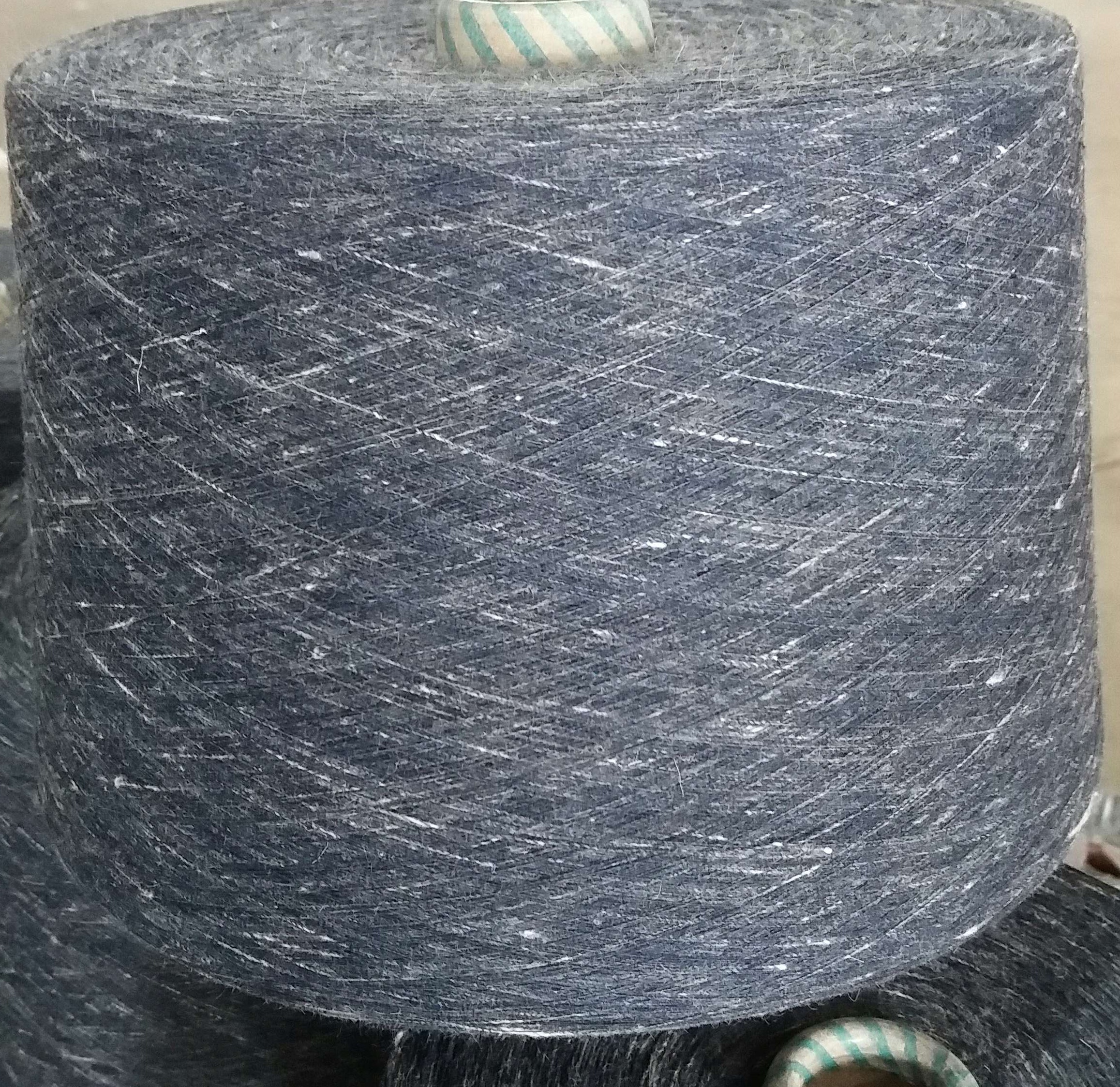 雪花棉紗 生產(chǎn)滌棉雪花紗 AB竹節(jié)紗