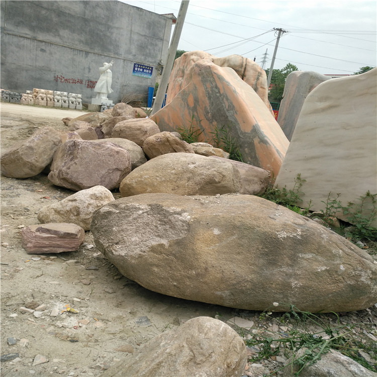 平原石 自然石假山長期批發(fā) 與環(huán)境相呼應