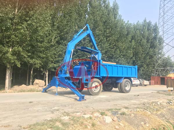 帶挖機(jī)裝載運(yùn)輸隨車挖小型隨車吊