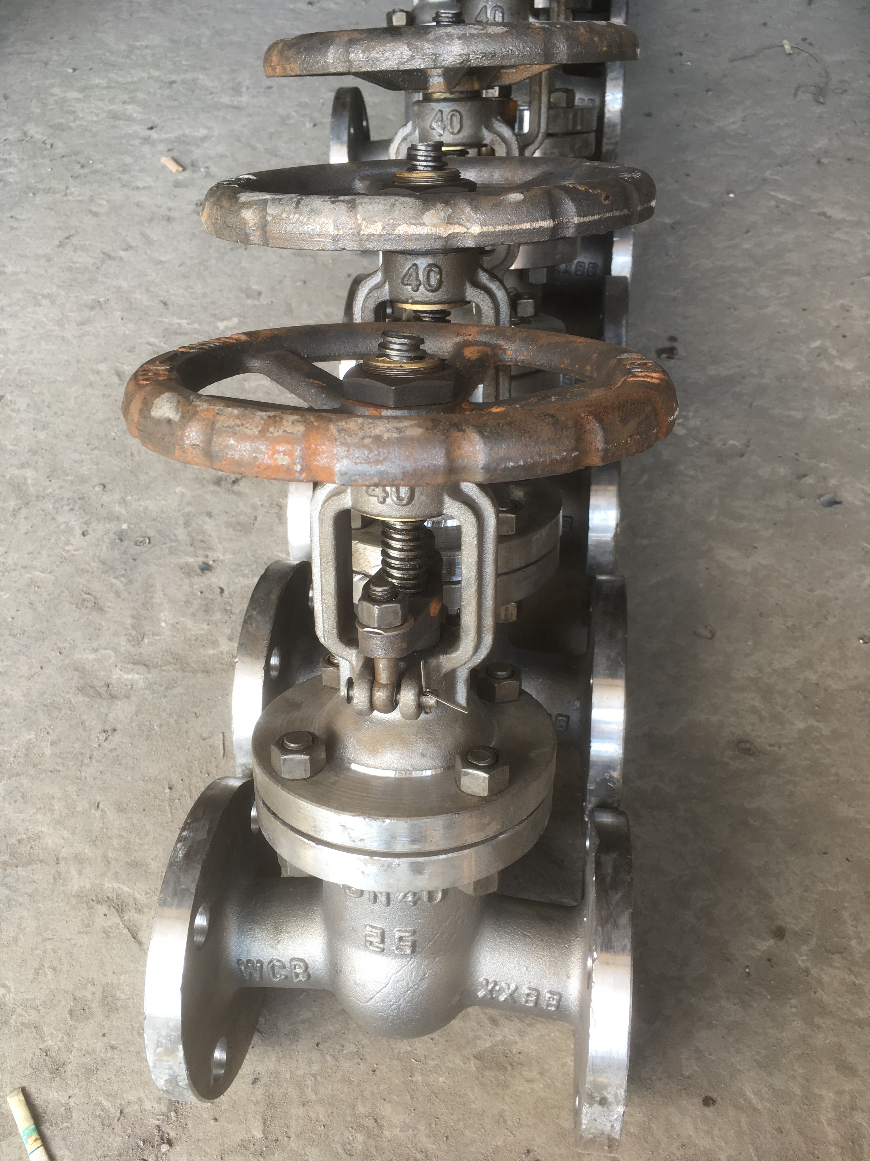 供應(yīng)  法蘭連接鑄鋼閘閥