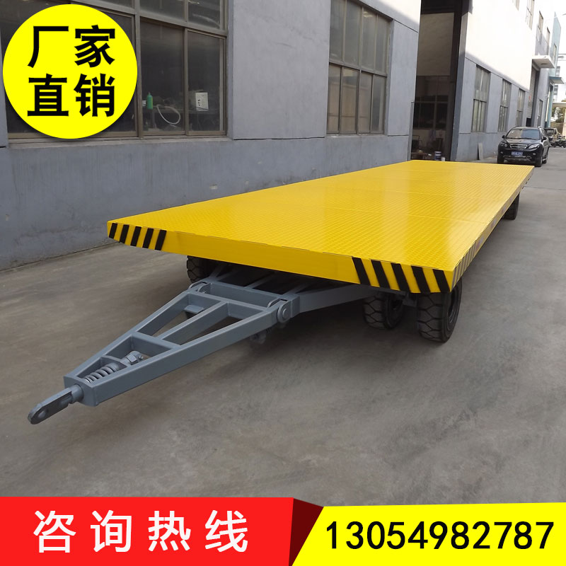 源隆定做20噸水泥預(yù)制件運(yùn)輸板車