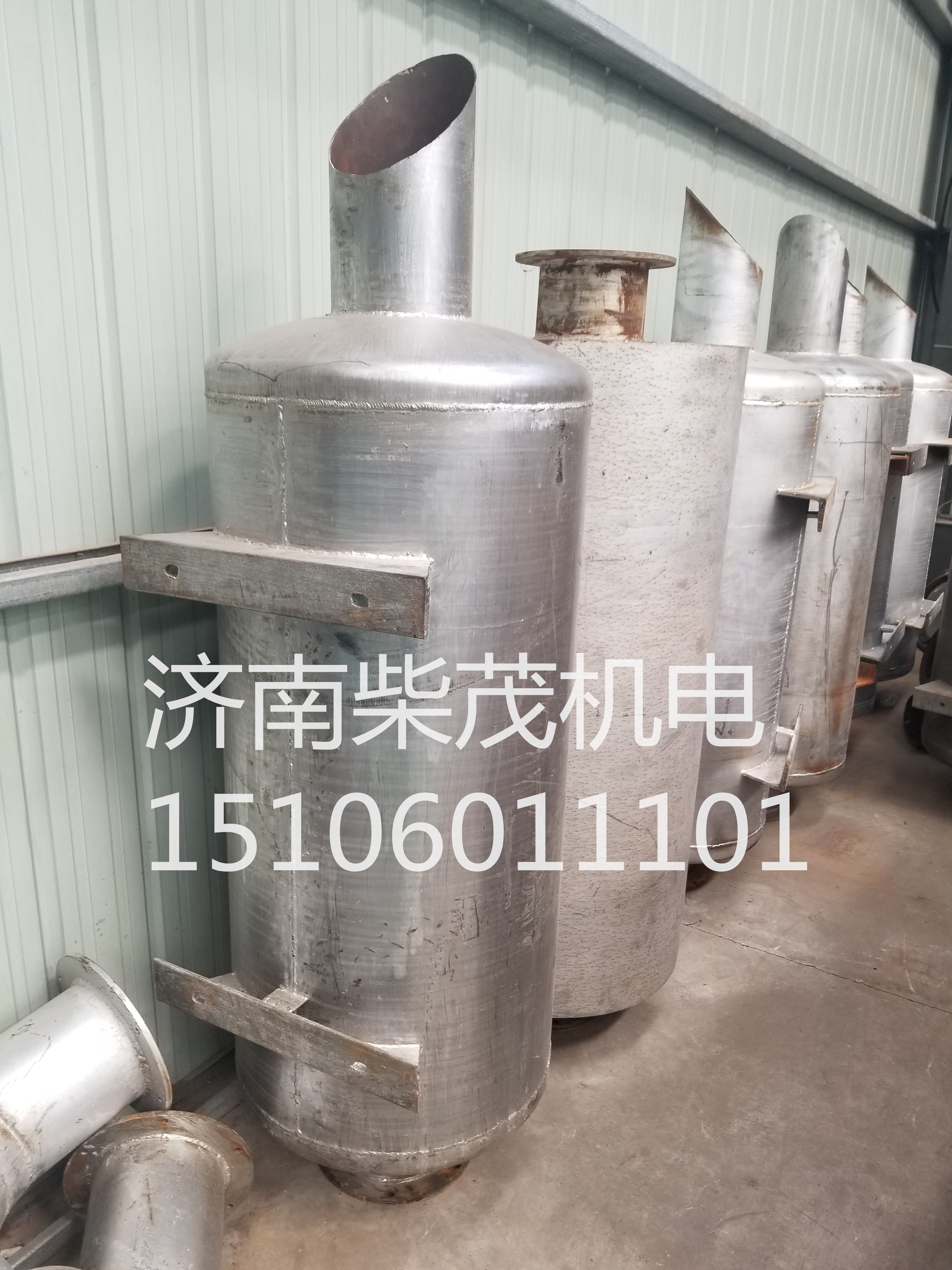 濟(jì)柴12V190*190消聲器 勝動(dòng)12V190排氣管*大修廠家 濟(jì)柴G12V190PZL*Z12V190B