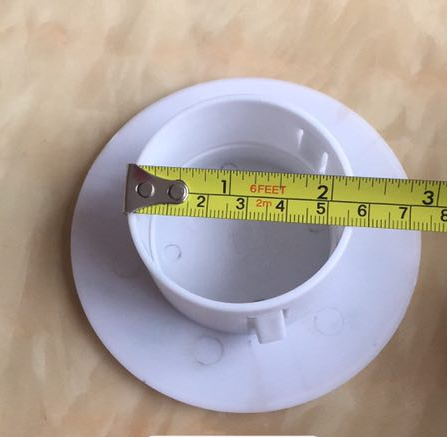 歐蒙牌63mm空調(diào)穿墻蓋 pvc空調(diào)墻洞蓋孔洞蓋廠家
