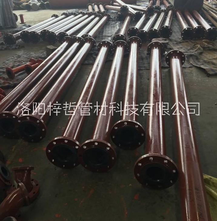 電廠脫硫用襯膠管道生產