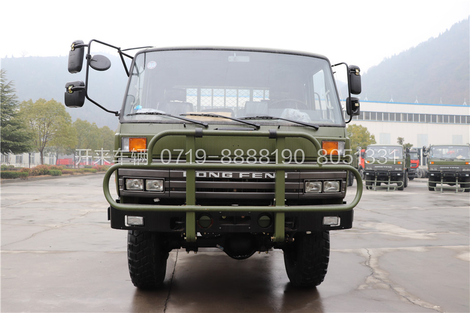 四驅(qū)越野車底盤EQ2070FZ4D東風(fēng)軍車4x4全驅(qū)底盤