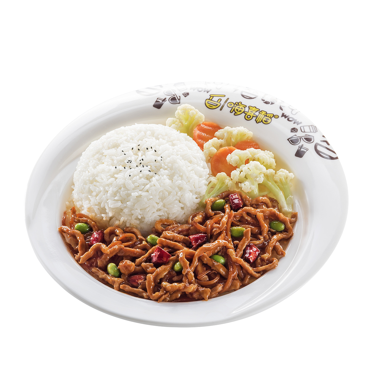 哈爾濱嗨喜稻瓦鍋飯 魚香肉絲飯