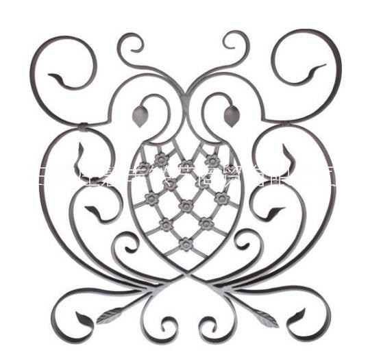 鐵藝大門花，鐵藝半成品組件，鐵藝配件