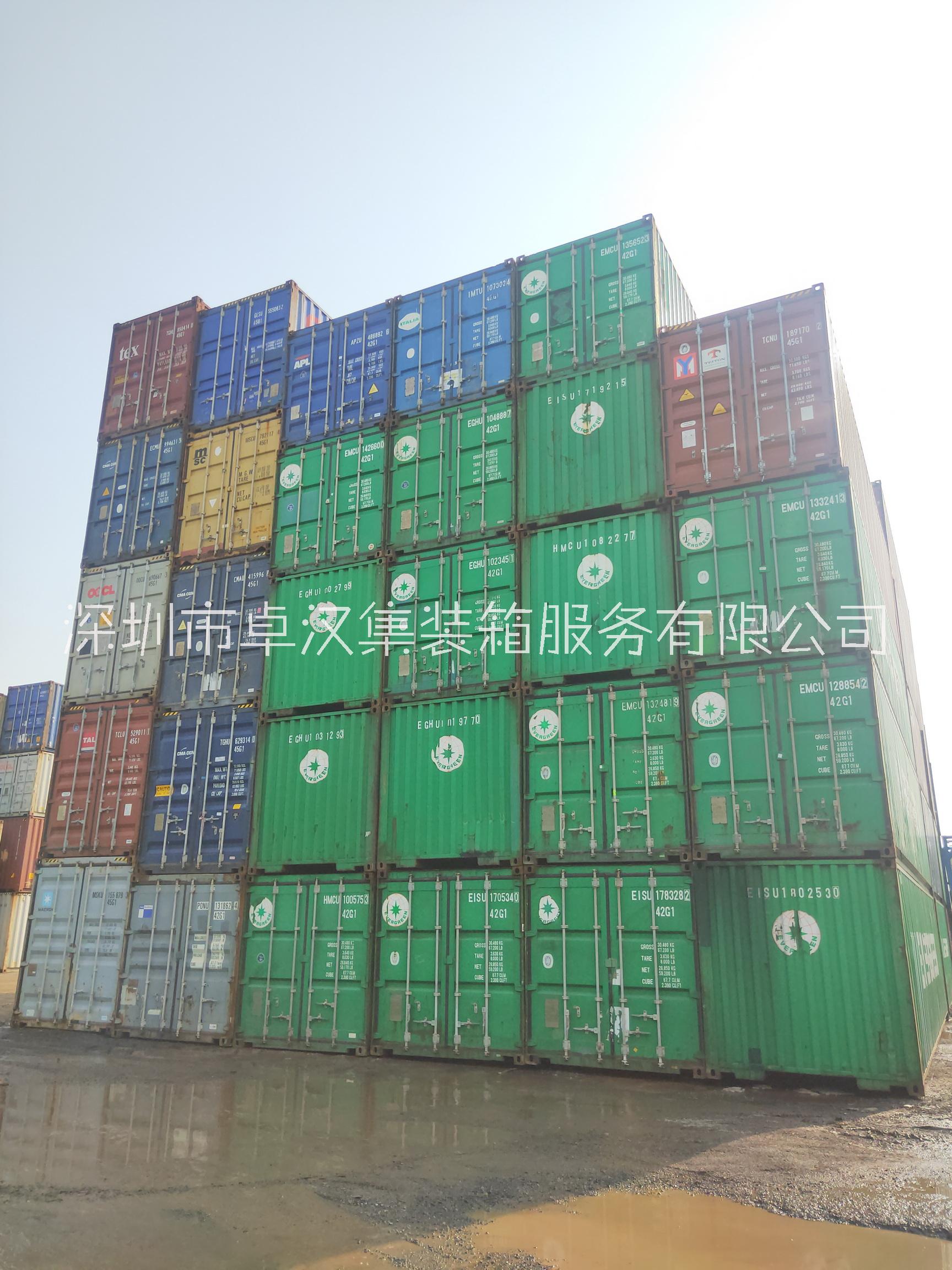 珠三角地區(qū)專業(yè)二手集裝箱出售 集裝箱供應商 *處理