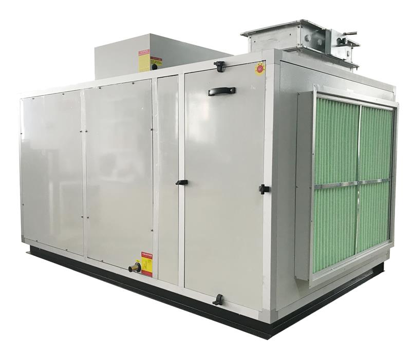 風冷地下人防除濕工程設備調溫新風除濕機