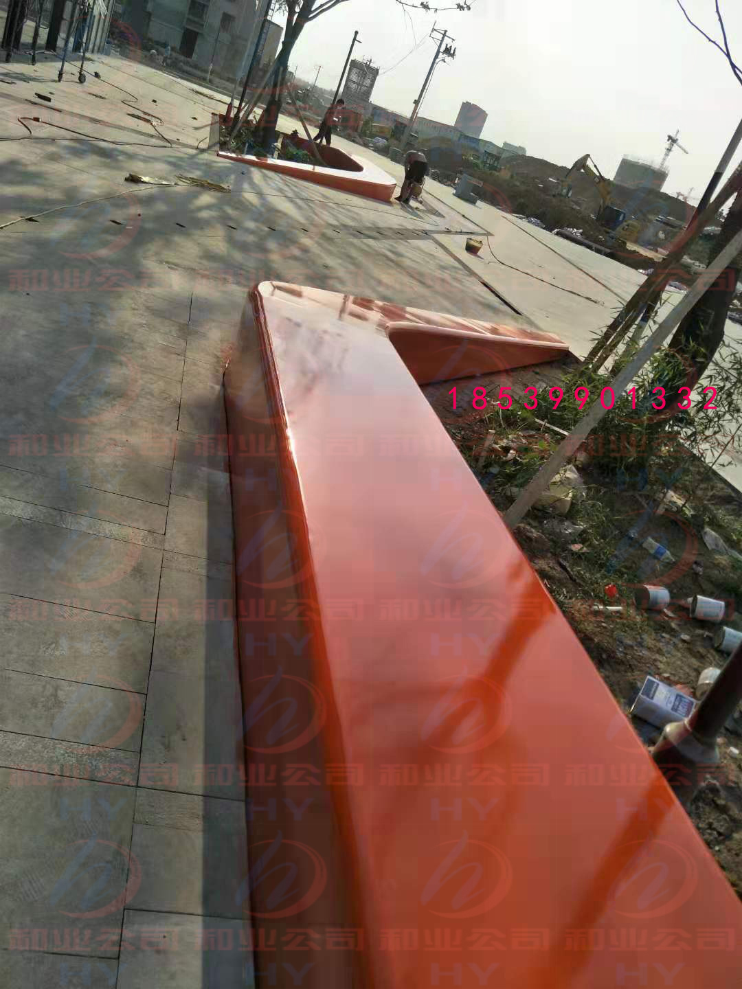 玻璃鋼景觀樹(shù)池坐凳 河南和業(yè)定制園林商場(chǎng)組合一體式玻璃鋼坐凳造型