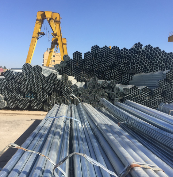 昆明市 DN65自來水用名 牌 3寸熱鍍鋅管建筑工程水暖燃氣管道