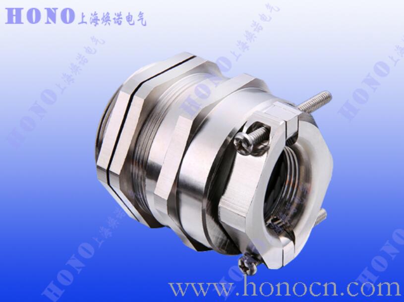HONO雙鎖緊黃銅鍍鎳電纜接頭，雙夾緊黃銅鍍鎳格蘭頭，雙鎖緊黃銅鍍鎳填料函, 帶夾緊模塊黃銅鍍鎳防水接頭
