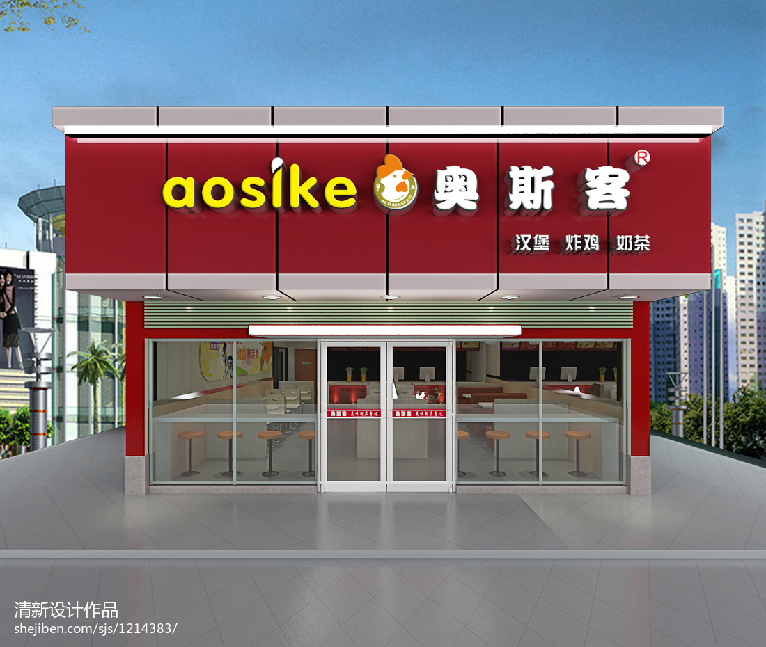 深圳專業(yè)裝修快餐店鋪裝修設(shè)計施工