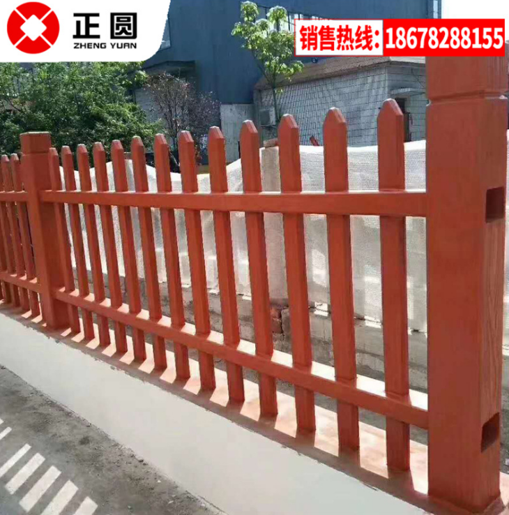 水泥仿木籬笆直銷 水泥仿木優(yōu)質(zhì)護(hù)欄 園林別墅水泥仿木圍欄價(jià)格