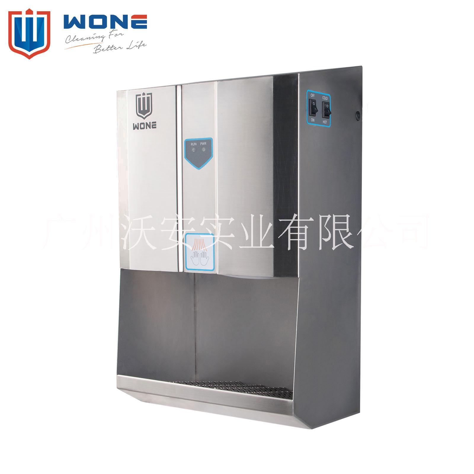 WONE沃安不銹鋼干手器PHD-10S食品廠衛(wèi)生設(shè)計高速干手機
