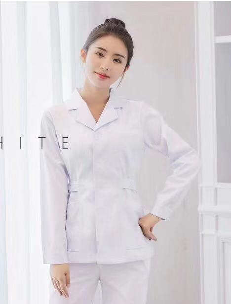 冬裝長袖護士服 醫(yī)用服定制 長袖護士服定做 工作服大褂定制