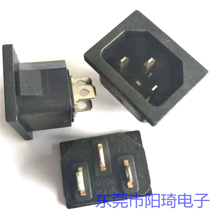 湖南品字型（形）AC插座價格@湖南品字插座批發(fā)@湖南AC插座廠家直銷