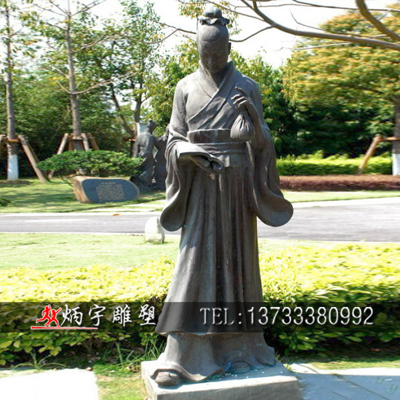 曲陽炳宇雕塑 花崗巖人物雕塑 馬拉車雕塑  古代趕車人物雕塑  校園人物雕塑 囊螢映雪雕塑 學士雕塑 讀書人物雕塑