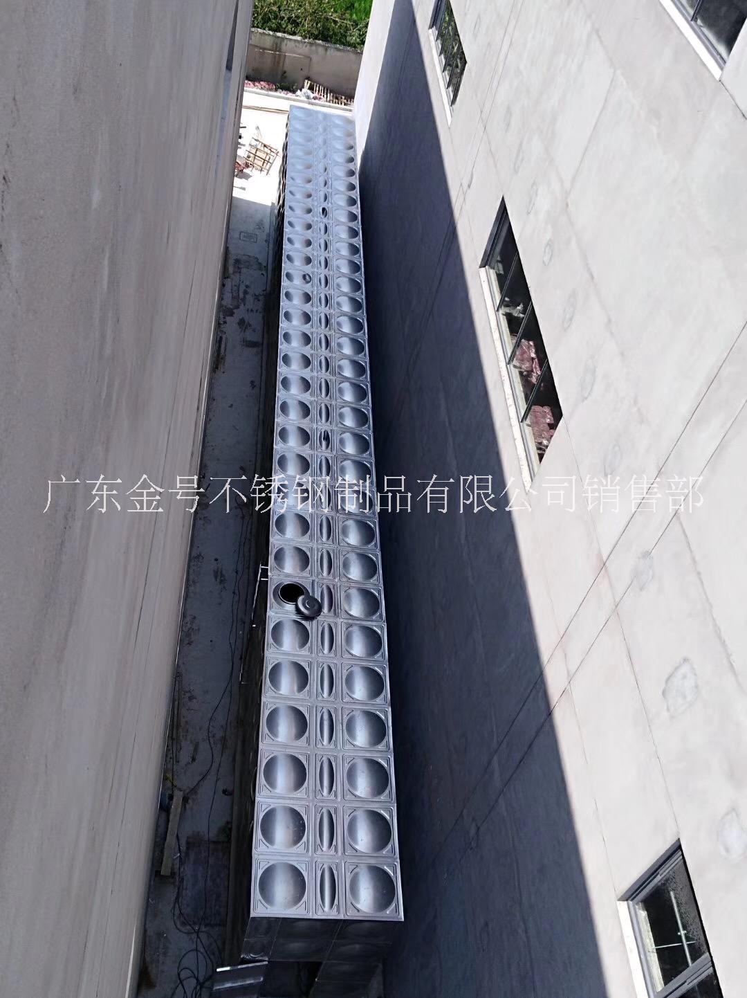 不銹鋼沖壓板 消防水池冷卻水箱不銹鋼水箱消防水箱不銹鋼水塔304方形水箱