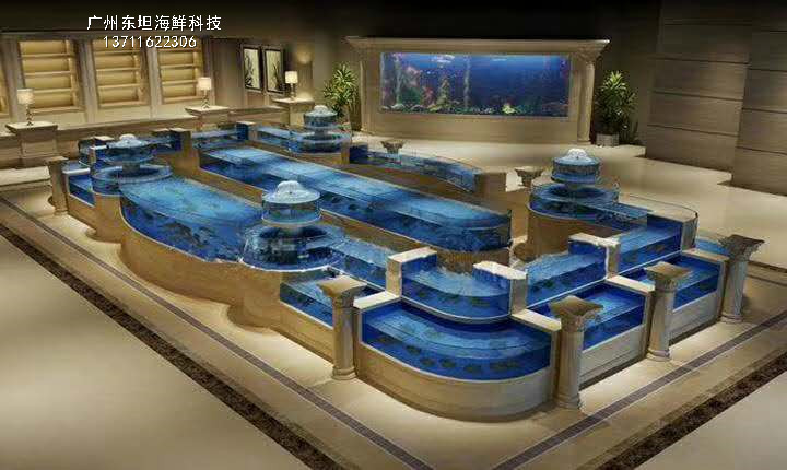 廣州海鮮池定做價格-廣州定做海鮮池工程-海鮮池定做尺寸