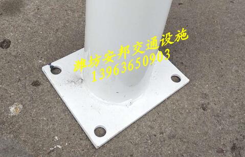 鋼制反光固定鐵立柱，擋車柱隔離樁