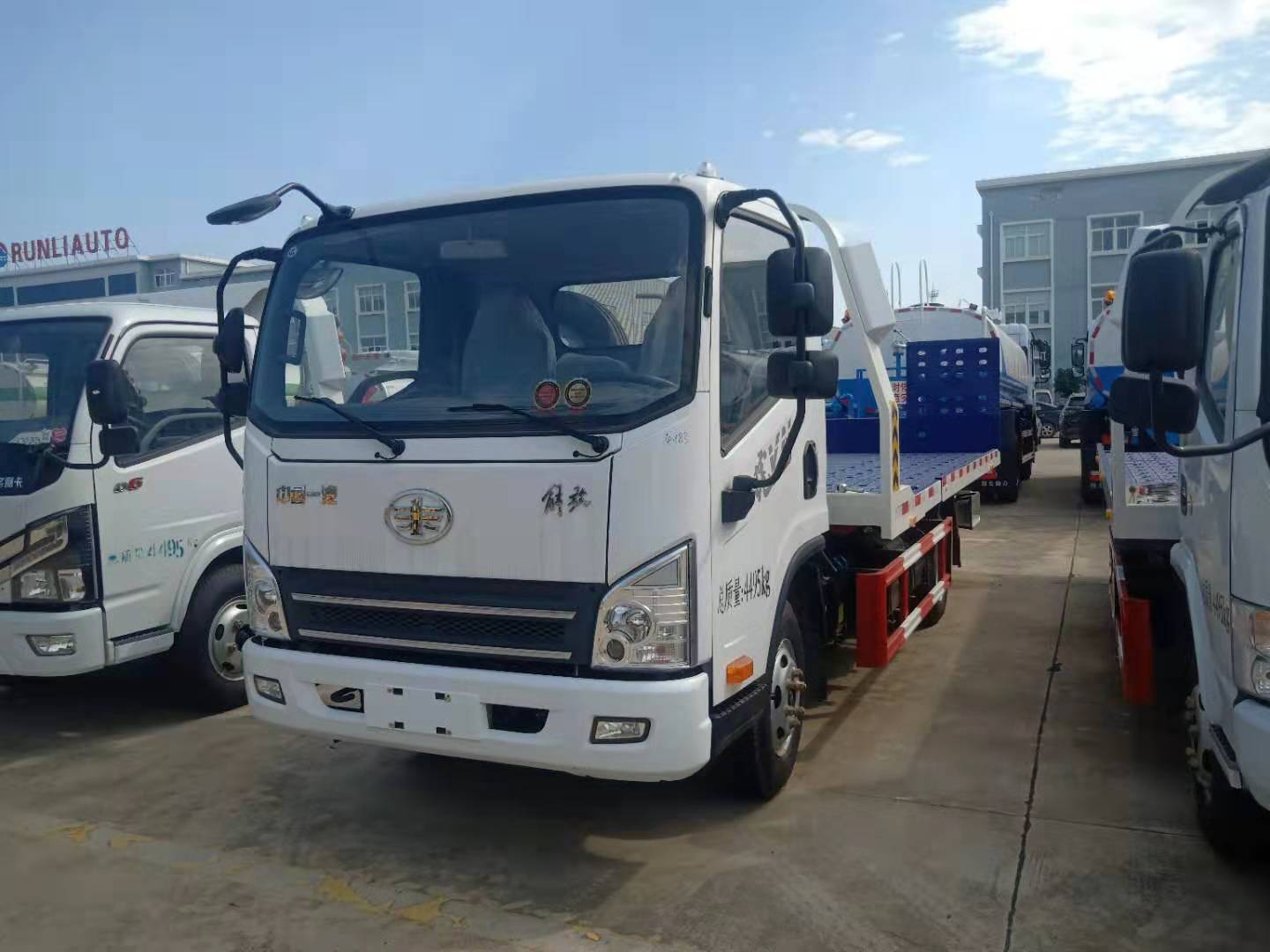 解放虎V清障車救援車廠家*