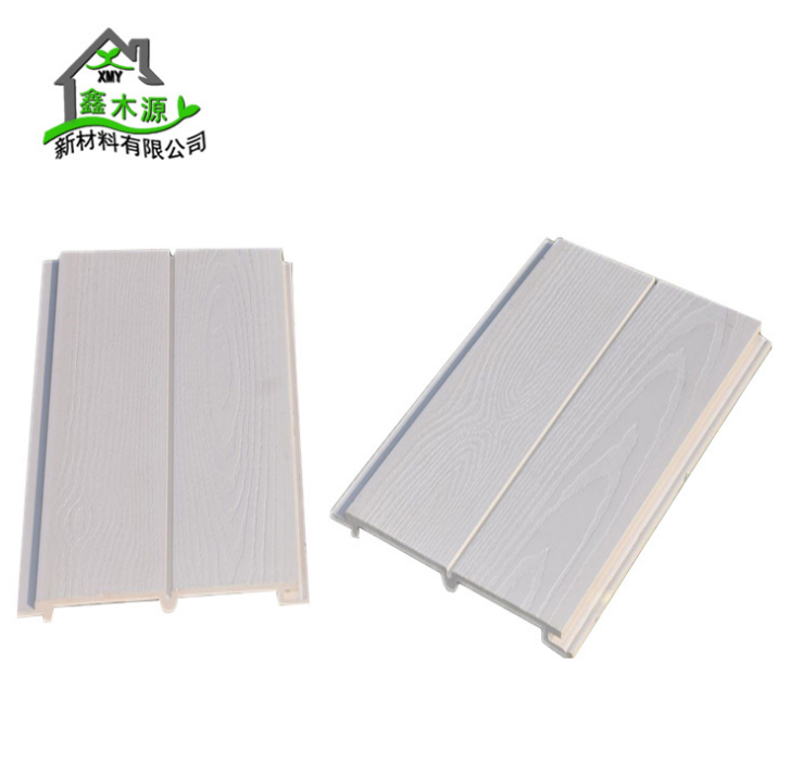 廠家直銷(xiāo)生態(tài)木雙75浮雕板 家裝工裝幼兒園墻裙板PVC木塑護(hù)墻板