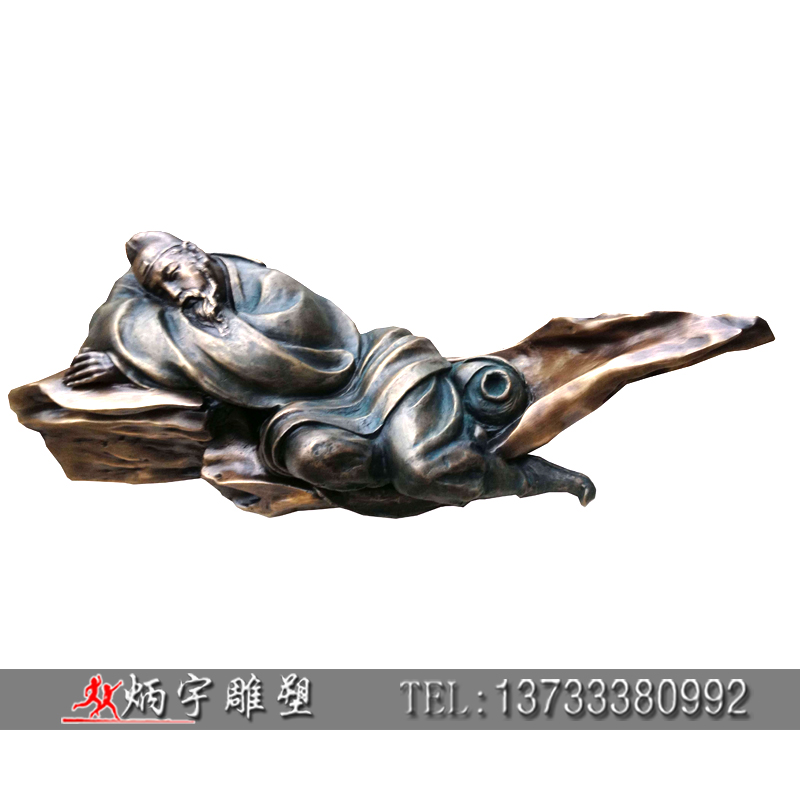 曲陽縣炳宇雕塑 古代名人雕塑 騎馬人物雕塑 唐朝詩人雕塑 李白雕塑 寫字人物雕塑 校園人物雕塑 玻璃鋼仿銅人物雕塑定做